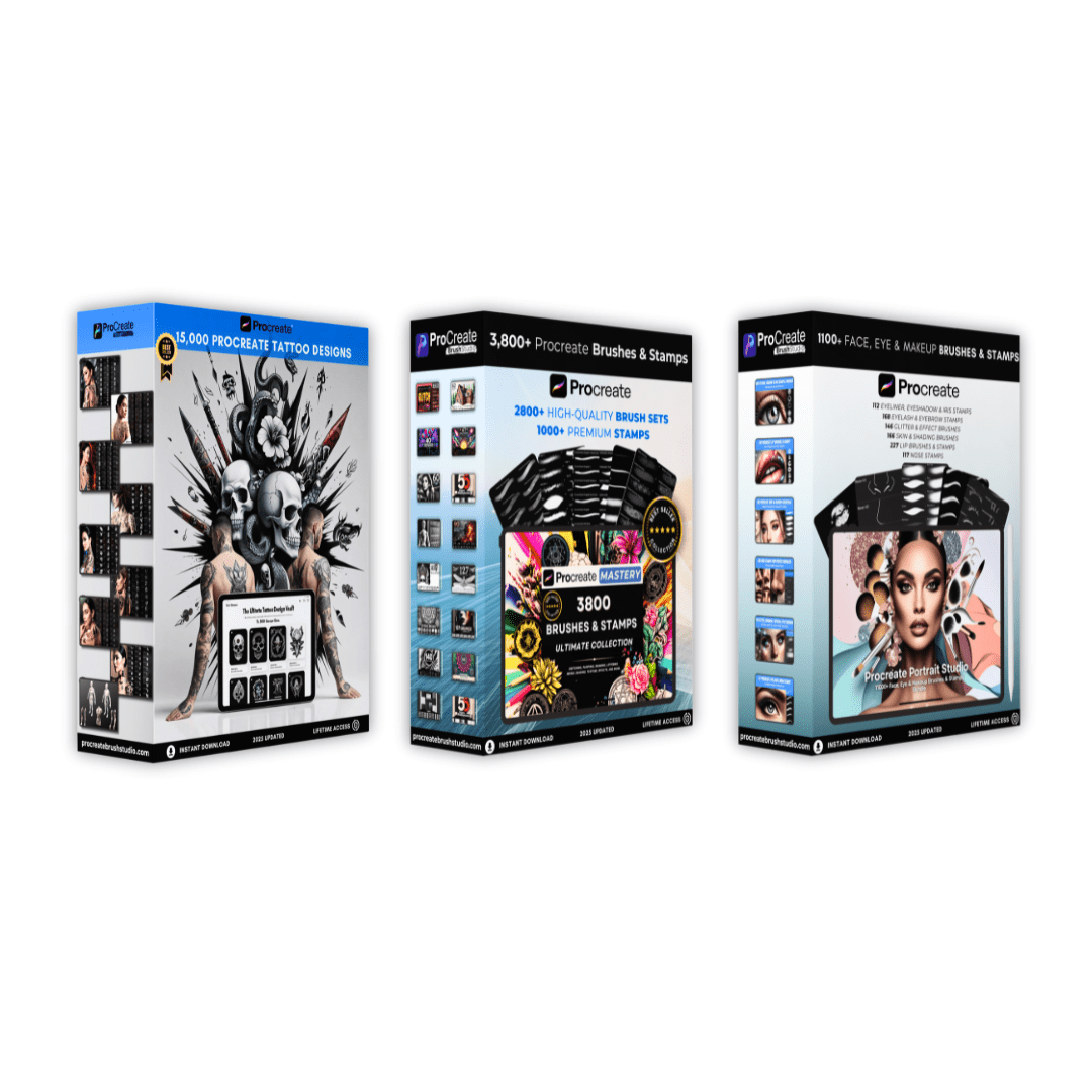 Tattoo Vault: The Ultimate 15,000 Procreate Stamps & Brushes