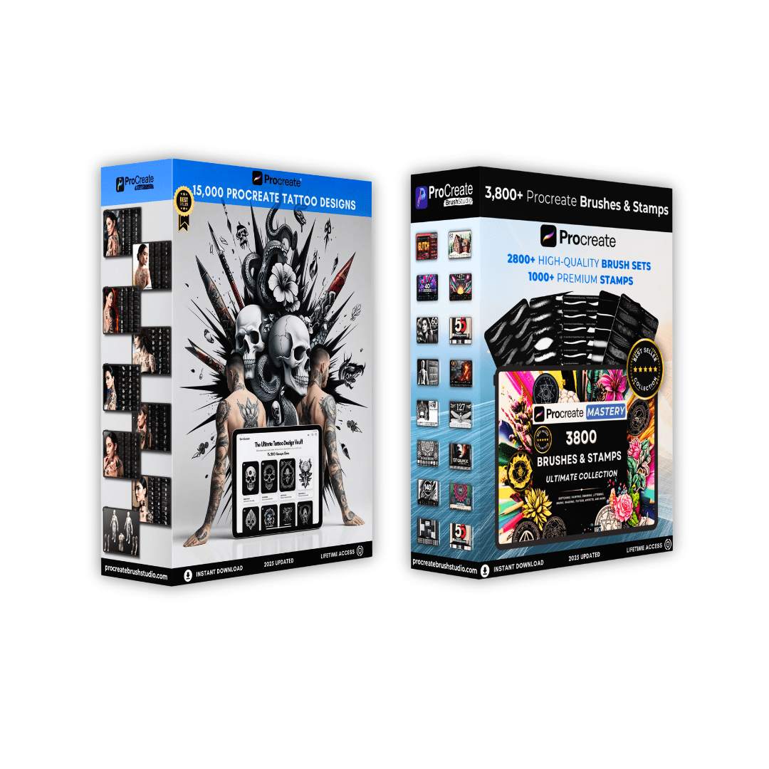 Tattoo Vault: The Ultimate 15,000 Procreate Stamps & Brushes