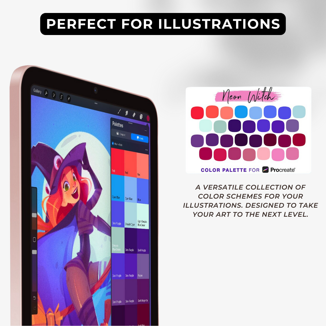Procreate Color Odyssey – 180+ Palettes, 5500+ Procreate Colors
