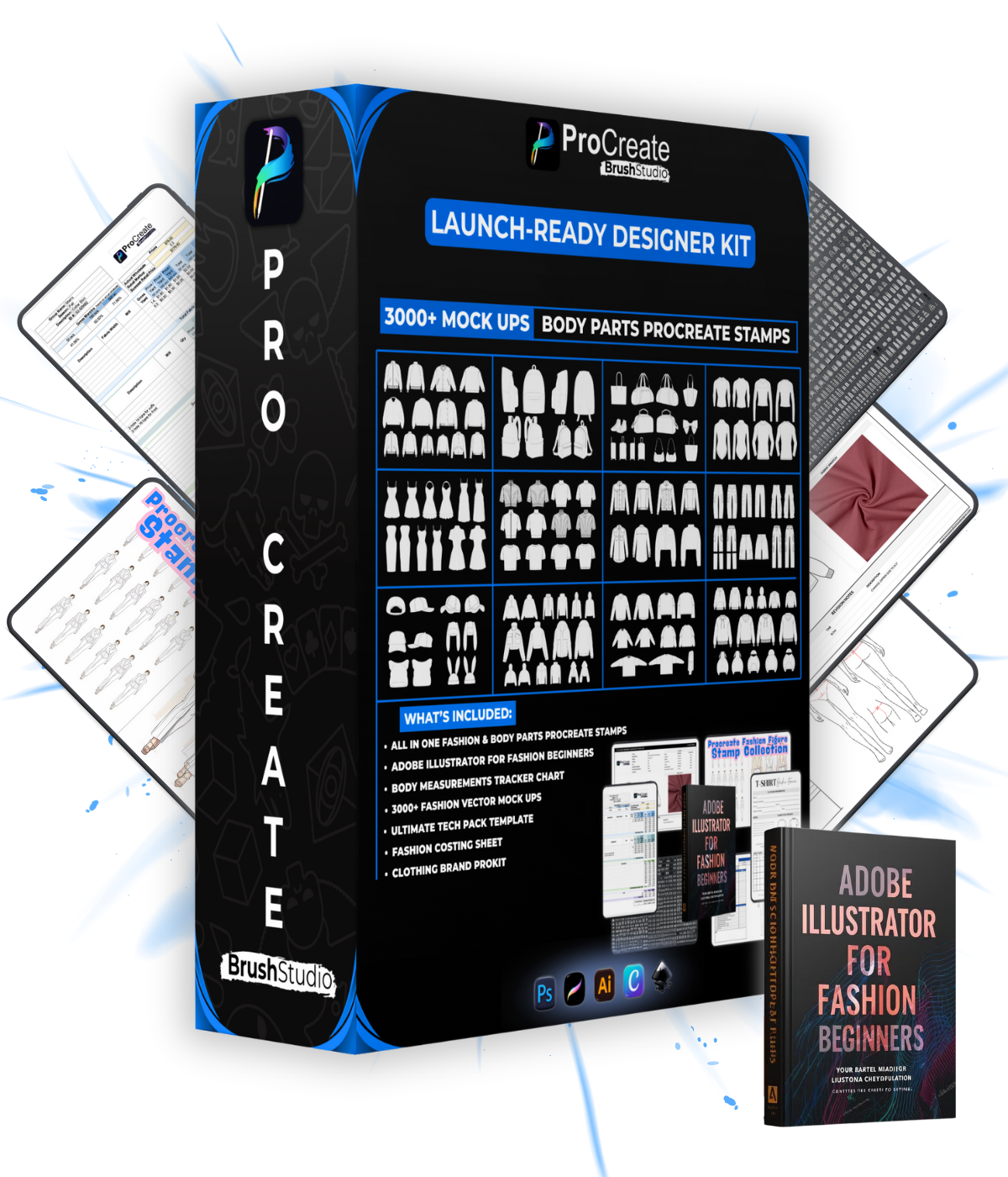 Procreate Launch-Ready Designer Kit