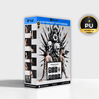 Thumbnail for Tattoo Vault: The Ultimate 15,000 Procreate Stamps & Brushes