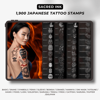 Thumbnail for Tattoo Vault: The Ultimate 15,000 Procreate Stamps & Brushes