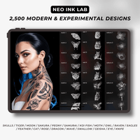 Thumbnail for Tattoo Vault: The Ultimate 15,000 Procreate Stamps & Brushes