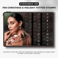 Thumbnail for Tattoo Vault: The Ultimate 15,000 Procreate Stamps & Brushes