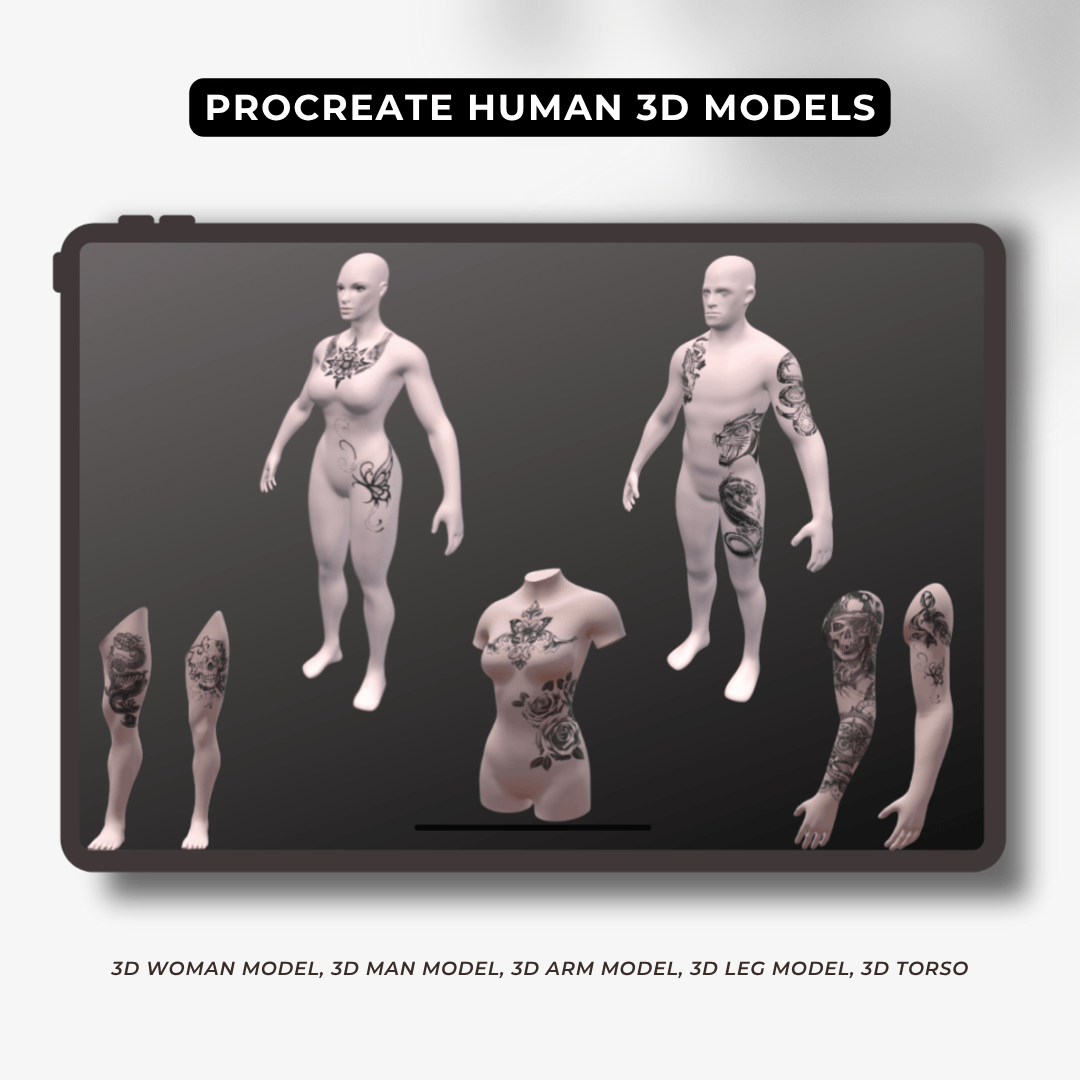 Tattoo Vault: The Ultimate 15,000 Procreate Stamps & Brushes