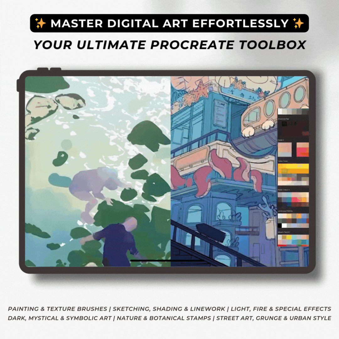 Procreate Color Odyssey – 180+ Palettes, 5500+ Procreate Colors